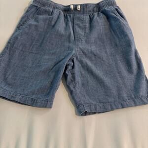 boys shorts blue 100% cotton size 10-12